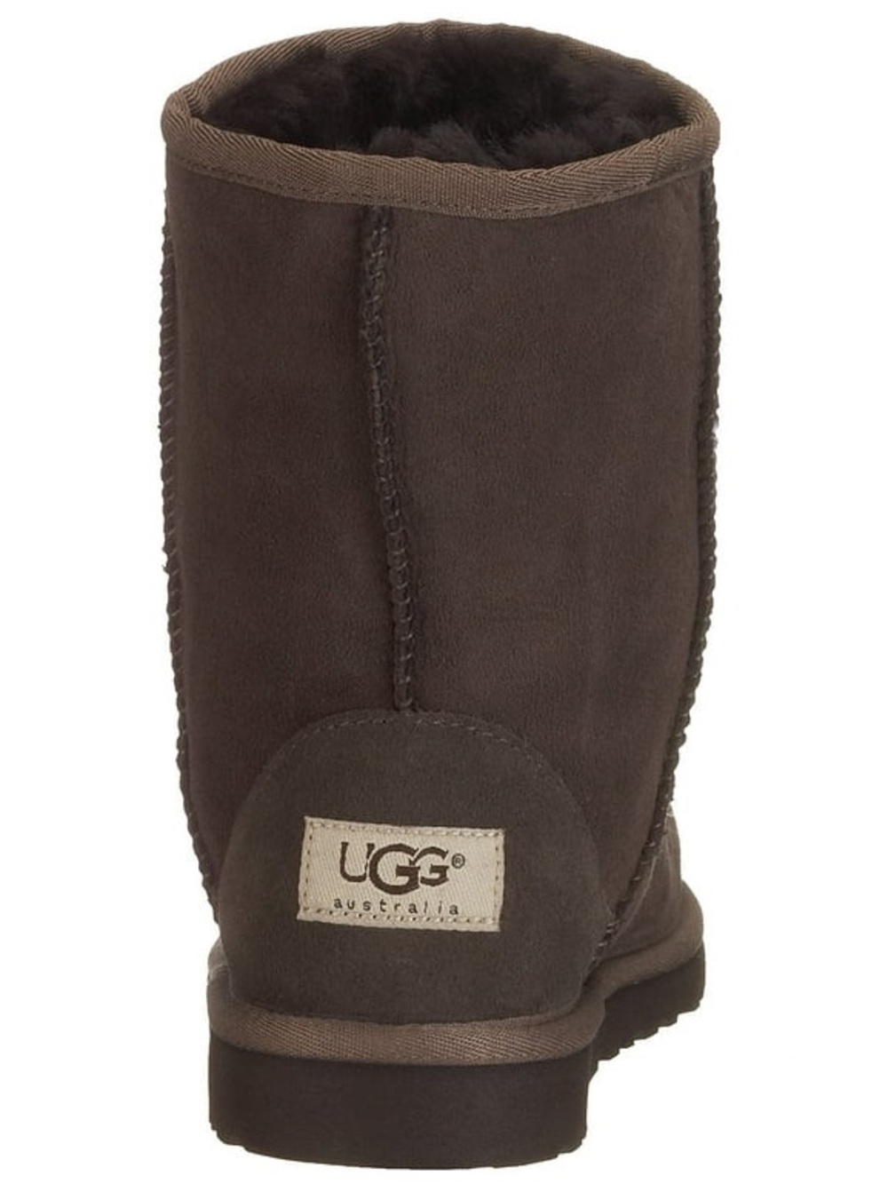 UGG Girls Short Suede Boot in Brown